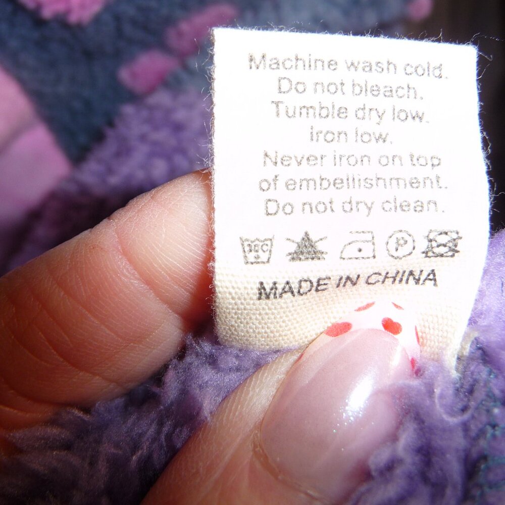 Grace & Emma - Half Zip Sherpa, Mixed Material Pu… - image 2